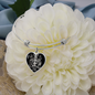 Virgo Zodiac 08.23 - 09.22 Engravable Heart Charm Pendant Bangle Bracelet