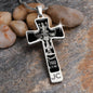 Virgo Zodiac 08.23 - 09.22 Engravable Cross Pendant Snake Chain Necklace