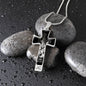 Libra Zodiac 09.23 - 10.22 Engravable Luxury Cross Pendant Snake Chain Necklace