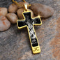 Libra Zodiac 09.23 - 10.22 Engravable Luxury Cross Pendant Snake Chain Necklace