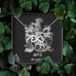 Aries Zodiac 03.21 - 04.19 Love You Until The End Of Time Infinity Hearts Pendant Cable Chain Necklace with Luxury Mahogany Box w/LED