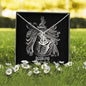 Scorpio Zodiac 10.23 - 11.21 Grounding Love Anchor Pendant Cable Chain Necklace  with Luxury Mahogany Box w/LED