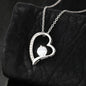Pisces Zodiac 02.19 - 03.20 Forever Love Heart Cable Chain Necklace