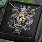 Virgo Zodiac 08.23 - 09.22 Forever Love Heart Pendant Cable Chain Necklace