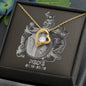 Pisces Zodiac 02.19 - 03.20 Forever Love Heart Cable Chain Necklace