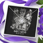 Sagittarius Zodiac Unbreakable Bonds Love Knot Necklace with Luxury Mahogany Box w/LED