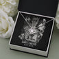 Sagittarius Zodiac 11.22 - 12.22 Unbreakable Bond Love Knot Cable Chain Necklace with Luxury Mahogany Box w/LED