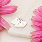 Libra Zodiac 09.23 - 10.22 Engravable Sweetest Hearts Charms Cable Chain Necklace