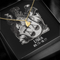 Libra Zodiac 09.23 - 10.22 Engravable Sweetest Hearts Charms Cable Chain Necklace