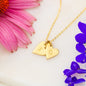Libra Zodiac 09.23 - 10.22 Engravable Sweetest Hearts Charms Cable Chain Necklace