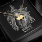 Scorpio Zodiac 10.23 - 11.21 Engravable Sweetest Hearts Charms Cable Chain Necklace