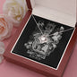 Sagittarius Zodiac 11.22 - 12.22 Unbreakable Bond Love Knot Cable Chain Necklace with Luxury Mahogany Box w/LED