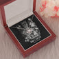Sagittarius Zodiac 11.22 - 12.22 Unbreakable Bond Love Knot Cable Chain Necklace with Luxury Mahogany Box w/LED