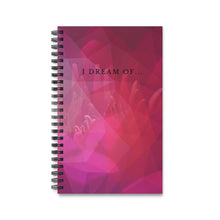 Load image into Gallery viewer, Beautiful Flower 5x8 Spiral Bound Journal, Diary, Notebook, Available in Dot Grid, Lined, Blank, Task