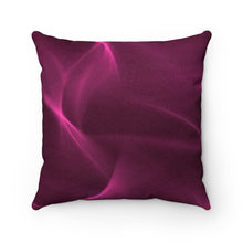 Load image into Gallery viewer, Unique Faux Suede Throw Pillow Raspberry Flame, Pillow Included, Beautiful Decorative Faux Suede Cushions, Unique Luxury Cushions, 4 Sizes