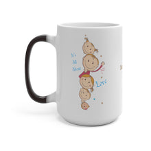Load image into Gallery viewer, Color Changing Mug, Better Together Color Changing Mug, It's All About Love Color Changing Mug, 11 oz & 15oz Color Changing Mug, Great Gift