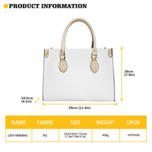 Load image into Gallery viewer, Women's Vegan Leather Turtquoise Coloured Handbag Custom Bag