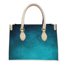 Load image into Gallery viewer, Women's Vegan Leather Turtquoise Coloured Handbag Custom Bag