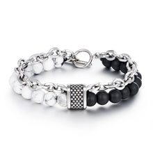 Load image into Gallery viewer, White turquoise + Frosted stone