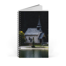 Load image into Gallery viewer, Little Church 5x8 Spiral Bound Journal, Diary, Notebook, Available in Dot Grid, Lined, Blank, Task