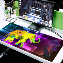 Load image into Gallery viewer, Geometric Elephant Custom Rectangular Non-slip Mouse Pad 16" x 35"