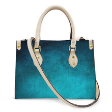 Load image into Gallery viewer, Women's Vegan Leather Turtquoise Coloured Handbag Custom Bag