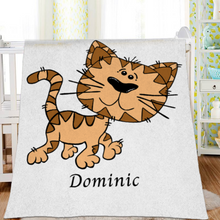 Load image into Gallery viewer, Personalized and Customizable Anti-pilling Plush Blanket 60" × 80''
