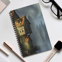 Load image into Gallery viewer, Triple House 5x8 Spiral Bound Journal, Diary, Notebook, Available in Dot Grid, Lined, Blank, Task