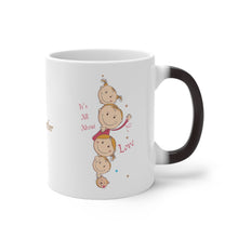Load image into Gallery viewer, Color Changing Mug, Better Together Color Changing Mug, It's All About Love Color Changing Mug, 11 oz & 15oz Color Changing Mug, Great Gift