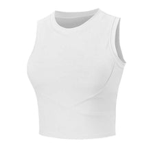 Load image into Gallery viewer, Sleeveless Light Weight Slim Fit Short Tank Top