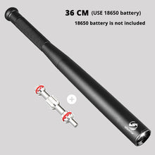 Load image into Gallery viewer, Baseball Bat LED Flashlight T6 LED torch super bright baton for Emergency and For self-defense,outdoor lighting
