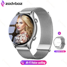 Load image into Gallery viewer, 2023 Fashion Smart Watch Women Custom Dial Hi-Fi Voice Call Men Sport Fitness Tracker IP67 Waterproof Smartwatch For Android IOS
