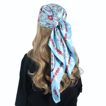 Load image into Gallery viewer, Silk Hair Scarf Scarftop Women Summer Satin Headscarf Foulard Bandana Cheveux Soft Neckerchief Hijab For Ladies
