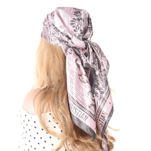 Load image into Gallery viewer, Silk Hair Scarf Scarftop Women Summer Satin Headscarf Foulard Bandana Cheveux Soft Neckerchief Hijab For Ladies
