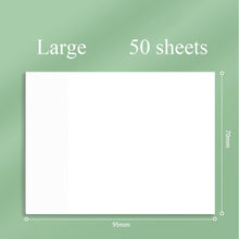 Load image into Gallery viewer, Transparent Post it Sticky Note Pads Notepads Journal School Stationery Office Supplies
