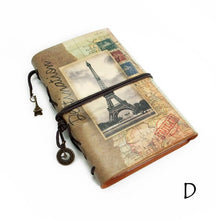 Load image into Gallery viewer, Vintage Stationery PU Leather Notebook Creative Planner Sketchbook Agenda Diary Notebooks
