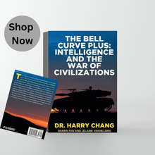 Load image into Gallery viewer, The Bell Curve Plus: Intelligence and The War of Civilizations, 2024 USA Election Donald Trump for President, Call to Action
