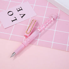 Load image into Gallery viewer, Sparkly Quicksand Fountain Pen Calligraphy Stationery Office Supplies
