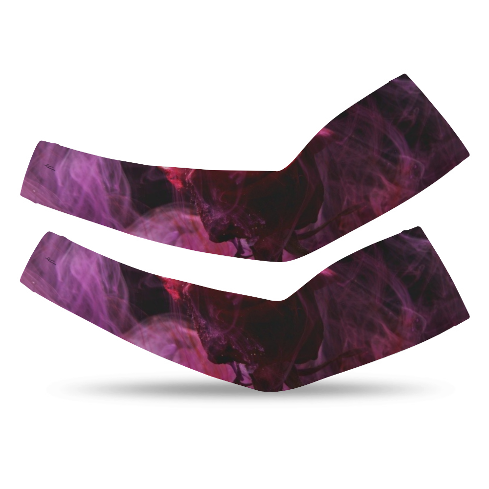 Purple Rose Unisex UV Protection Ice Arm Sleeves