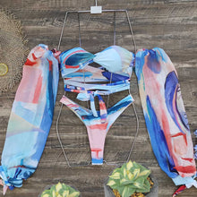 Load image into Gallery viewer, Teeny Tiny Strap Bikini Bathing Suit
