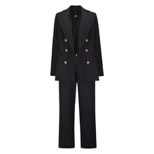 Load image into Gallery viewer, Sexy Button Up Pants Suit Jacket Coat
