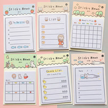 Load image into Gallery viewer, 5 Inch 30 Sheets Sunny Day Weekly Plan To Do List Sticky Notes
