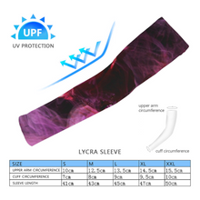 Load image into Gallery viewer, Purple Rose Unisex UV Protection Ice Arm Sleeves
