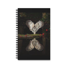 Load image into Gallery viewer, Owl On The Water 5x8 Spiral Bound Journal, Diary, Notebook, Available in Dot Grid, Lined, Blank, Task
