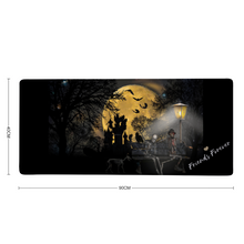 Load image into Gallery viewer, Skeleton Friends Forever Custom Rectangular Non-slip Mouse Pad 16&quot; x 35&quot;
