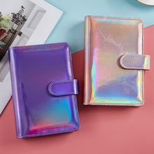 Load image into Gallery viewer, A5 and A6 Macaroon Laser Color DIY Binder Notebook Cover Diary Agenda Planner Journal School Stationery
