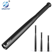 Load image into Gallery viewer, Baseball Bat LED Flashlight T6 LED torch super bright baton for Emergency and For self-defense,outdoor lighting
