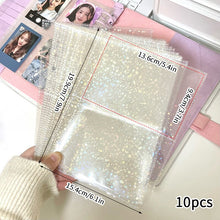 Load image into Gallery viewer, A5 Mini Binder Heart Design and Photocards Photo Protector Sleeves of Numerous Sizes (sold separately) Collections Polaroid Album Scrapbook Card Binder
