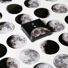 Load image into Gallery viewer, 45 Pcs/box Magical Moon Paper Sticker Material Diy Album Diary Scrapbooking Label Decorationx Sticker Stationery School Supplies Decals
