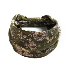 Load image into Gallery viewer, Bohemian Wide Bandeau Stretchy Headband
